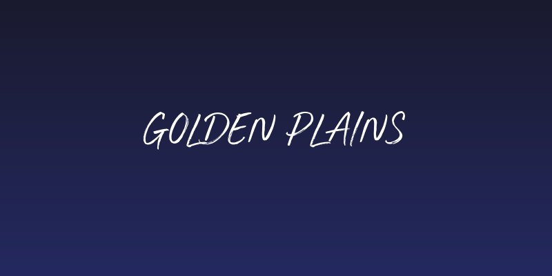 Golden Plains Social Header