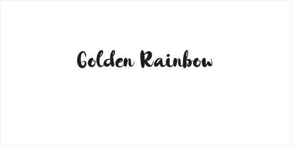 Golden Rainbow Logo