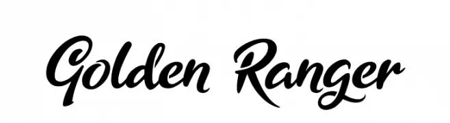 Golden Ranger  Fuentes Gratis Descargar