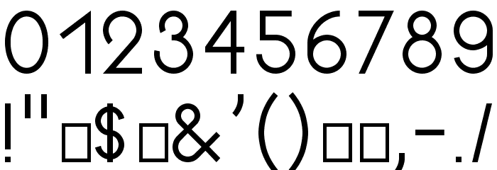 Golden Ratio Demo Regular Font OTHER CHARS