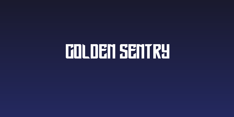 Golden Sentry Social Header