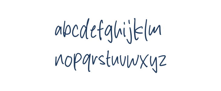 Golden Serenity Lowercase