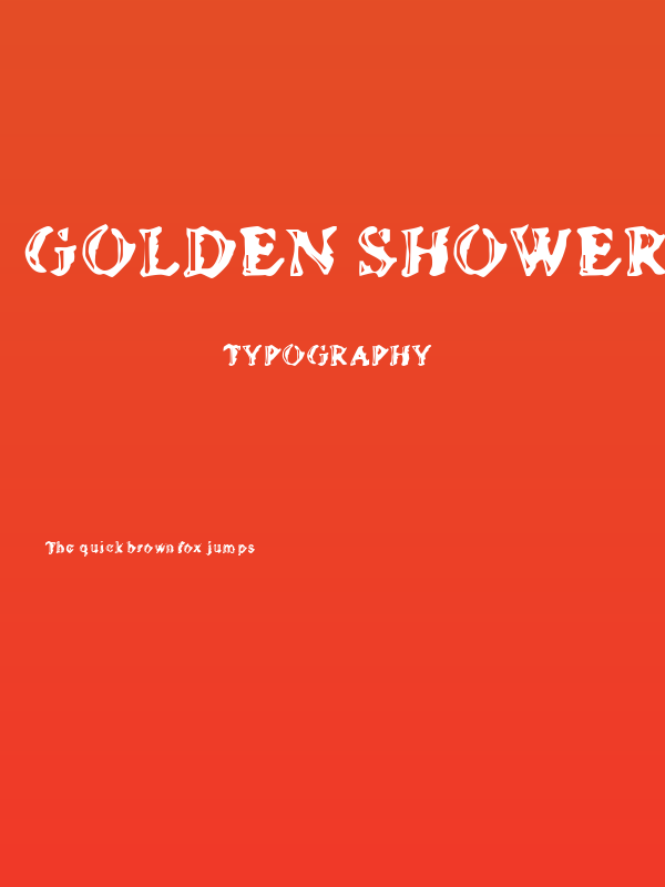 Golden Showers Poster