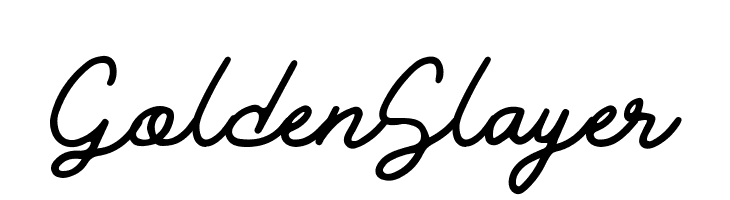 Golden Slayer  Free Fonts Download