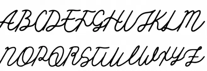 Golden Slayer Font UPPERCASE