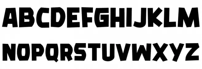 Golden Smile Schriftart Groß