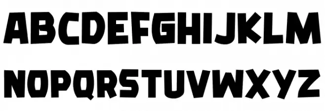 Golden Smile Schriftart Groß