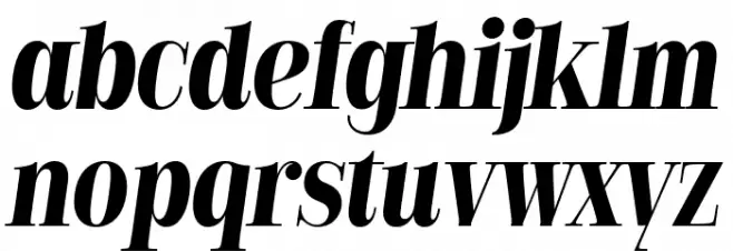 Golden State Serif PERSONAL Bold Italic 字体 小写