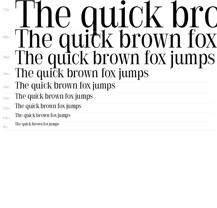 Golden State Serif PERSONAL Light Waterfall