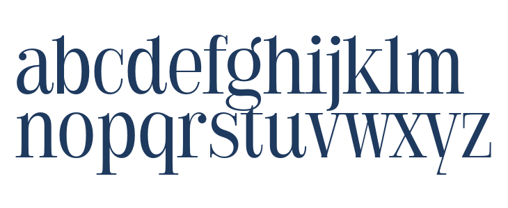 Golden State Serif PERSONAL Light Lowercase