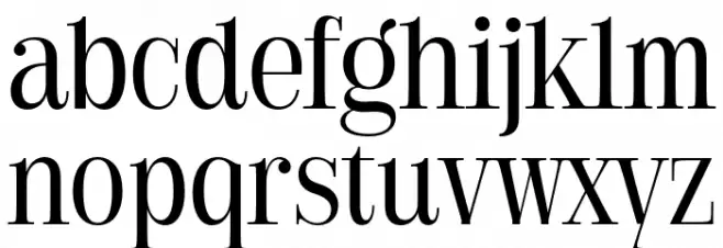 Golden State Serif PERSONAL Light 字体 小写