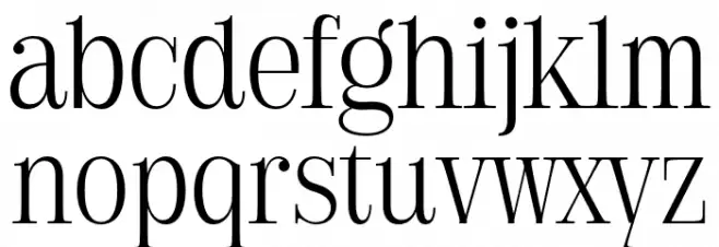 Golden State Serif PERSONAL Thin 字体 小写