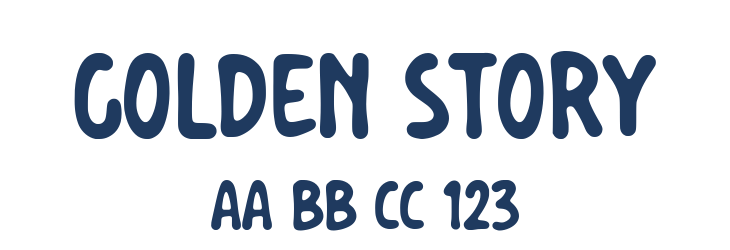 Golden Story Font Preview