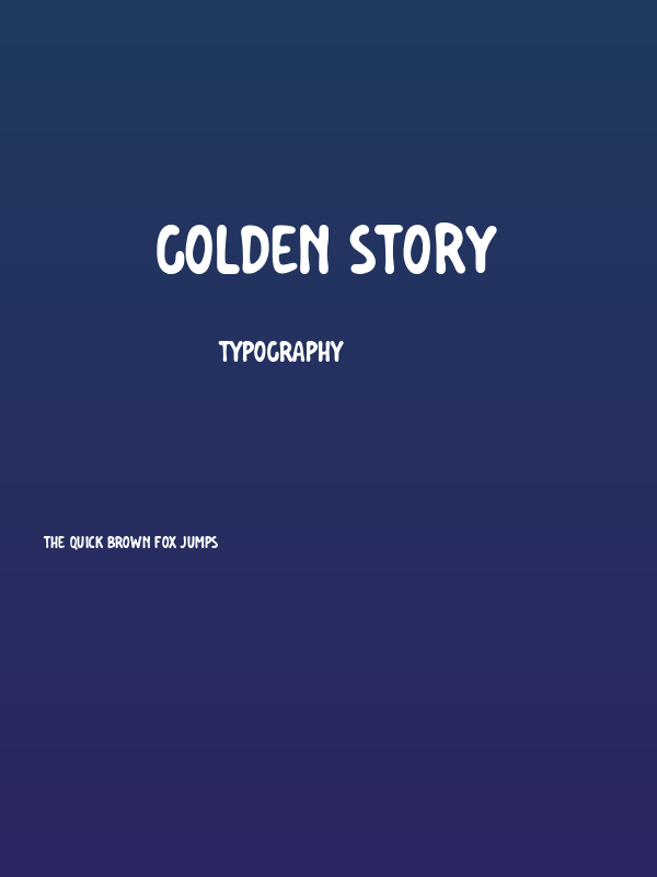 Golden Story Poster