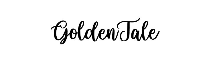 Golden Tale  Fuentes Gratis Descargar