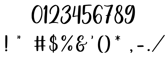 Golden Tale Font OTHER CHARS