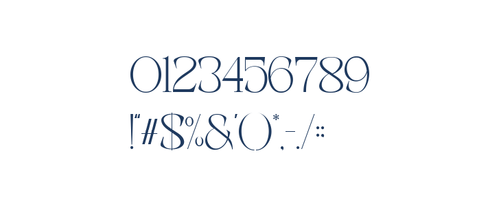 Golden Wave Demo Regular Other Characters