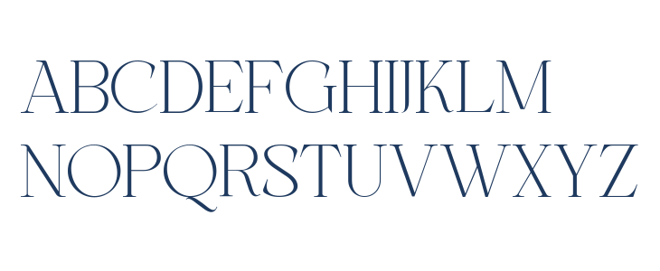 Golden Wave Demo Regular Uppercase