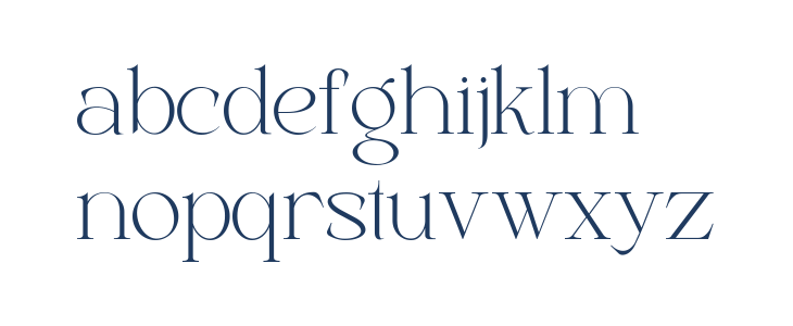 Golden Wave Demo Regular Lowercase
