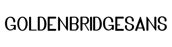 GoldenBridgeSans  لخطوط تنزيل