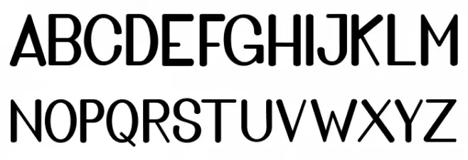 GoldenBridgeSans फ़ॉन्ट लोअरकेस