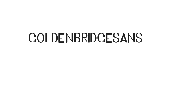GoldenBridgeSans Logo