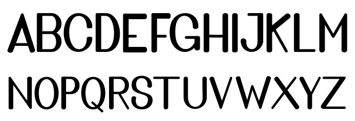 GoldenBridgeSans Font LOWERCASE