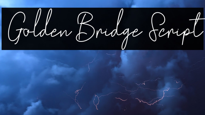 GoldenBridgeScript Example 1