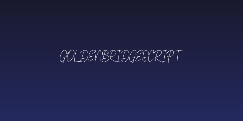 GoldenBridgeScript Social Header