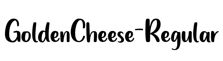 GoldenCheese-Regular  les polices de caractères gratuit tlcharger