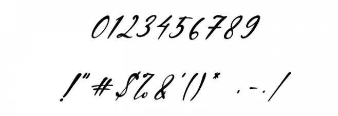 GoldenCristal-Italic Font OTHER CHARS