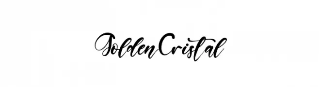 GoldenCristal  Fuentes Gratis Descargar