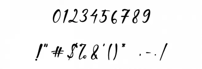 GoldenCristal Font OTHER CHARS