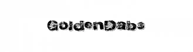 GoldenDabs  Frei Schriftart Herunterladen