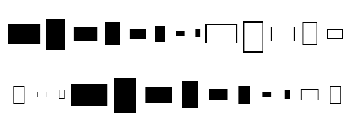 GoldenRectangle Regular Schriftart Anderer Schreiben