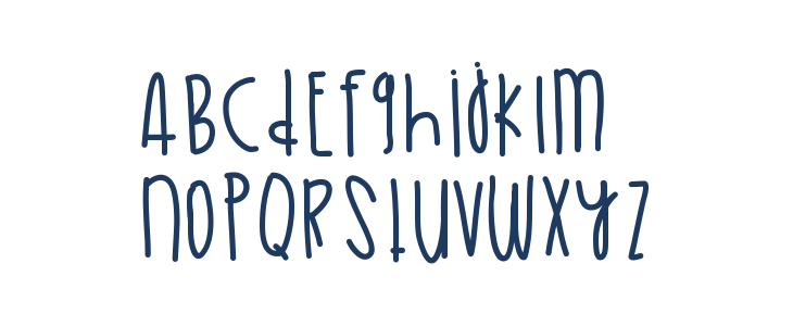 GoldenSkies Lowercase