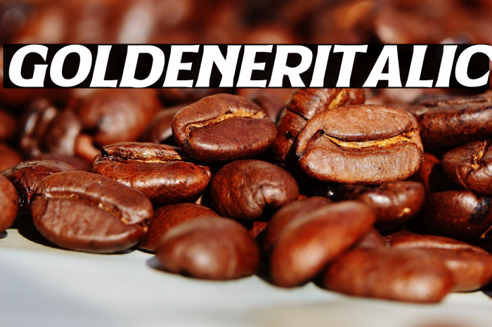 Goldener Italic Example 1