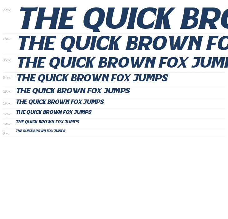 Goldener Italic Waterfall