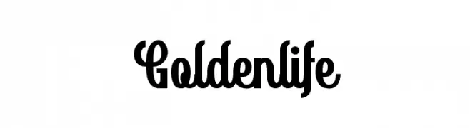 Goldenlife  नि: शुल्क फ़ॉन्ट्स डाउनलोड
