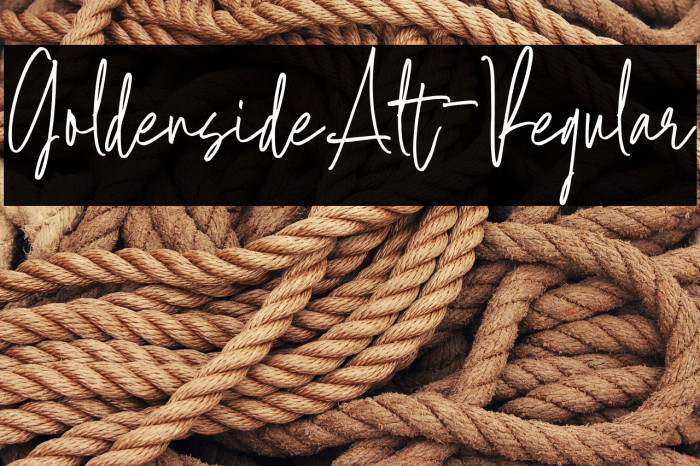 GoldensideAlt-Regular Example 2