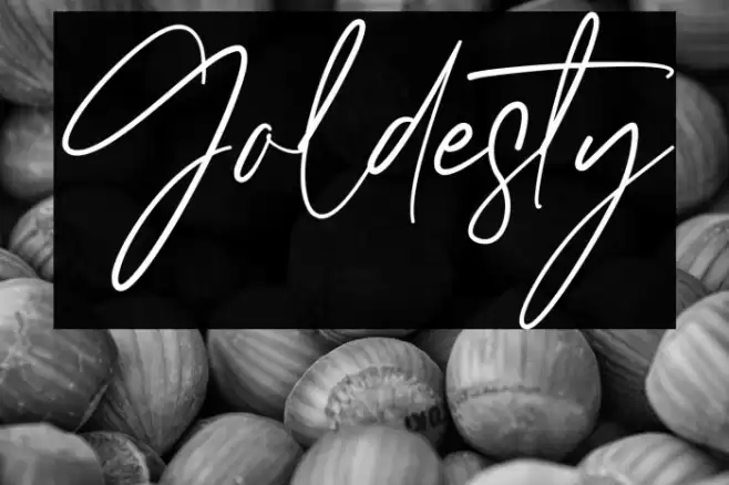 Goldesty Caratteri examples