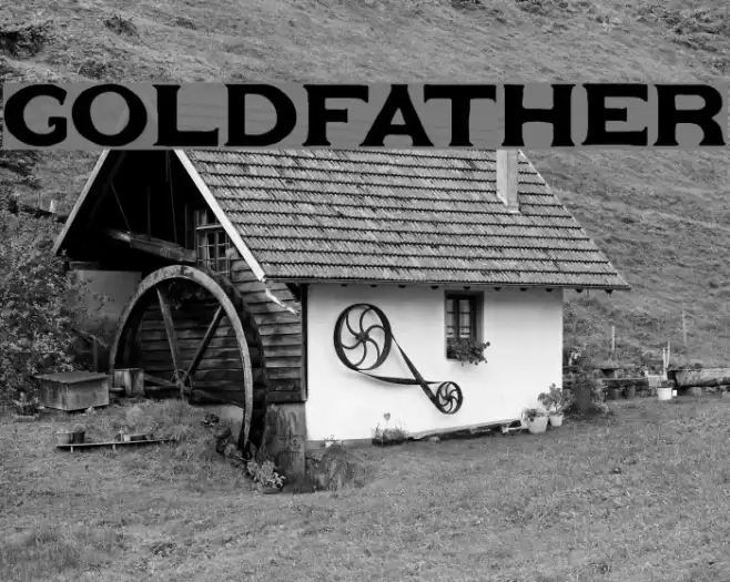 Goldfather Caratteri examples