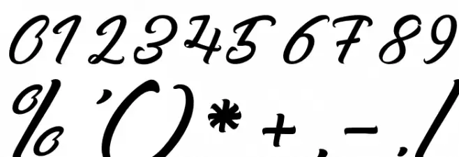 Goldfinger Kingdom Font OTHER CHARS