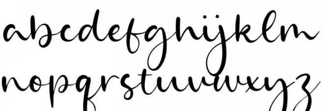 Goldie Angle Schriftart Kleinbuchstaben