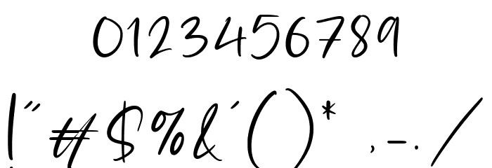 Goldie Blanket Font OTHER CHARS