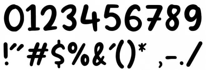 Goldie Boxing Font OTHER CHARS