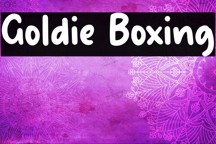 Box fonts. Boxing шрифт.