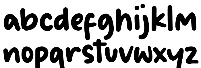 Goldie Boxing Font LOWERCASE