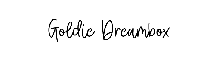 Goldie Dreambox  नि: शुल्क फ़ॉन्ट्स डाउनलोड