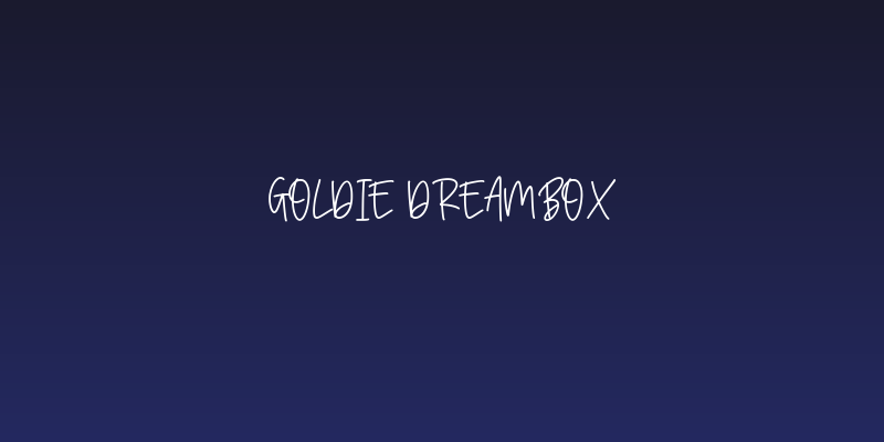 Goldie Dreambox Social Header